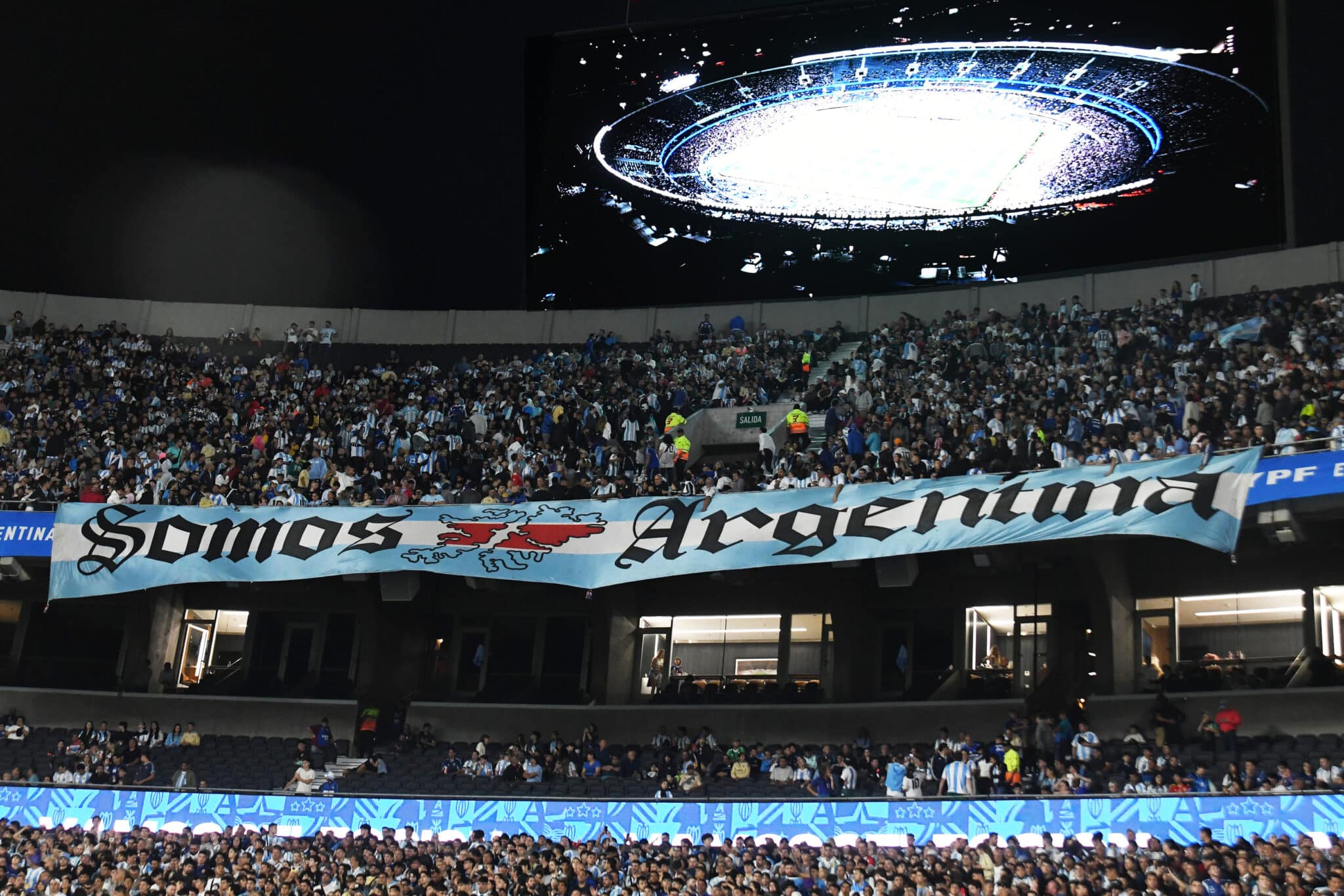 Argentina vs Colombia en el Monumental: cortes por Cristina Kirchner