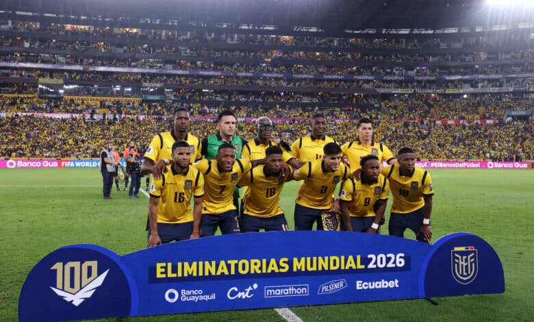 Selección de Ecuador hoy vs Perú