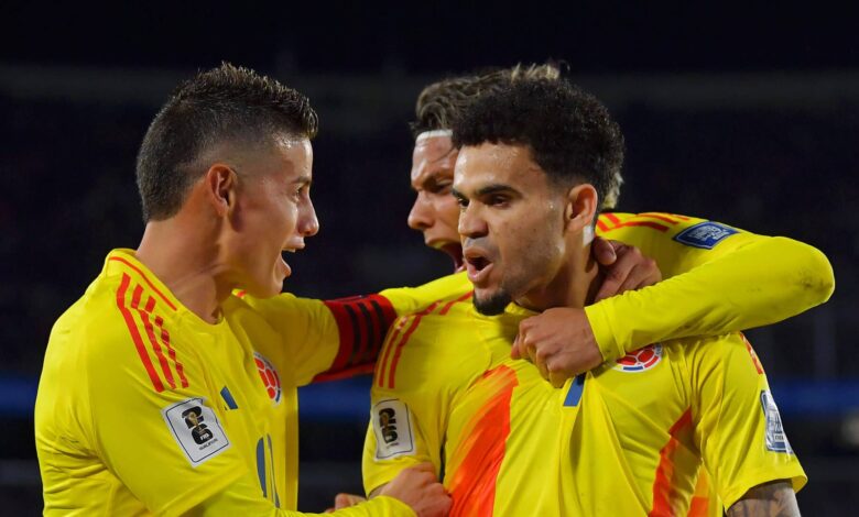 Selección Colombia vs Canadá