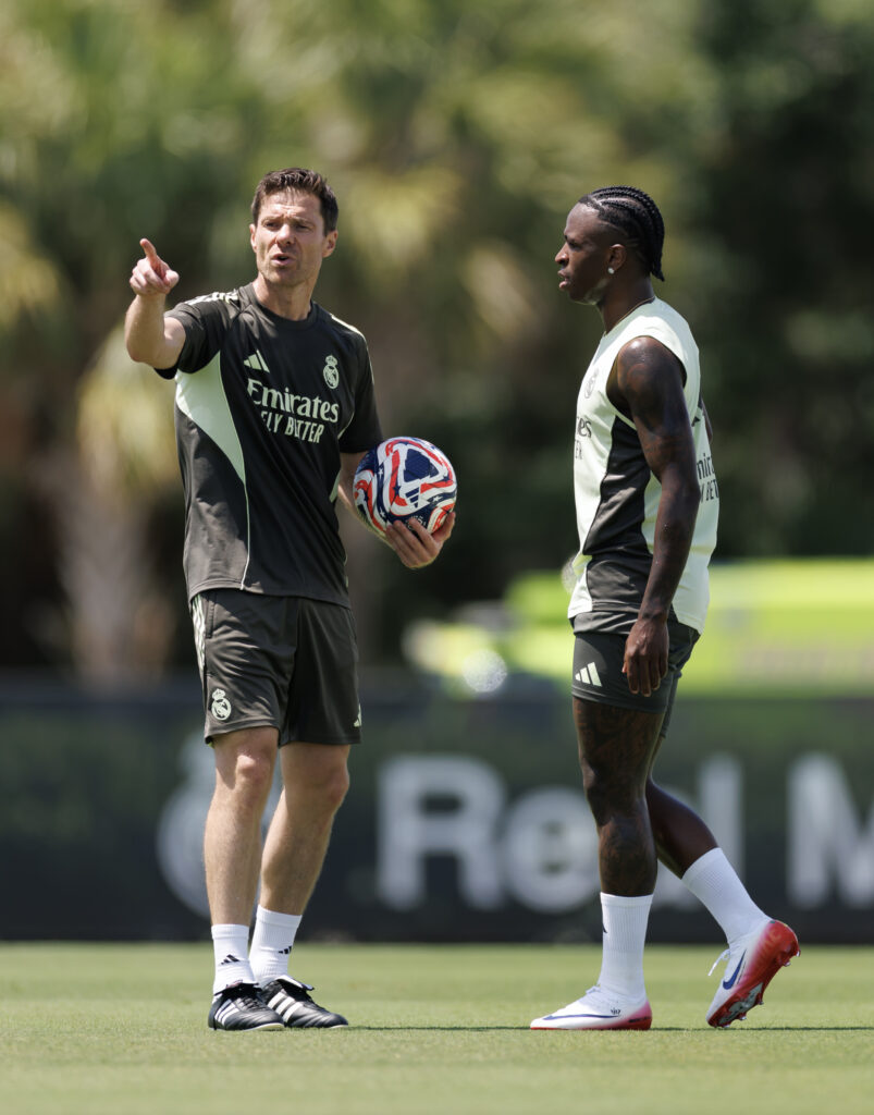Sin Kylian Mbappé, inicia la era de Xabi Alonso en el Real Madrid.  (Photo by Antonio Villalba/Real Madrid via Getty Images)