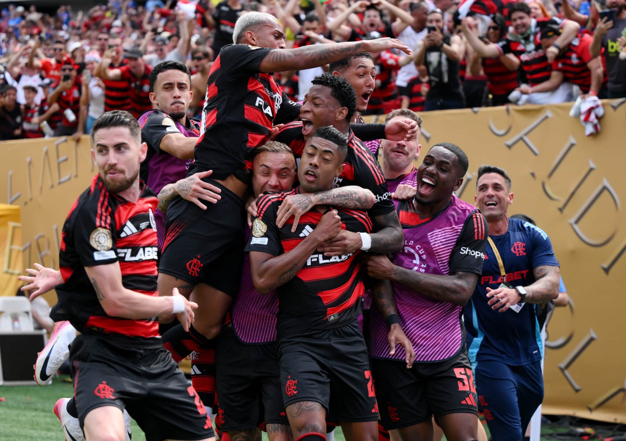 Flamengo: formación confirmada vs Estudiantes por Copa Libertadores. (Getty Images)