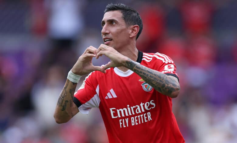 Benfica hoy Di María
