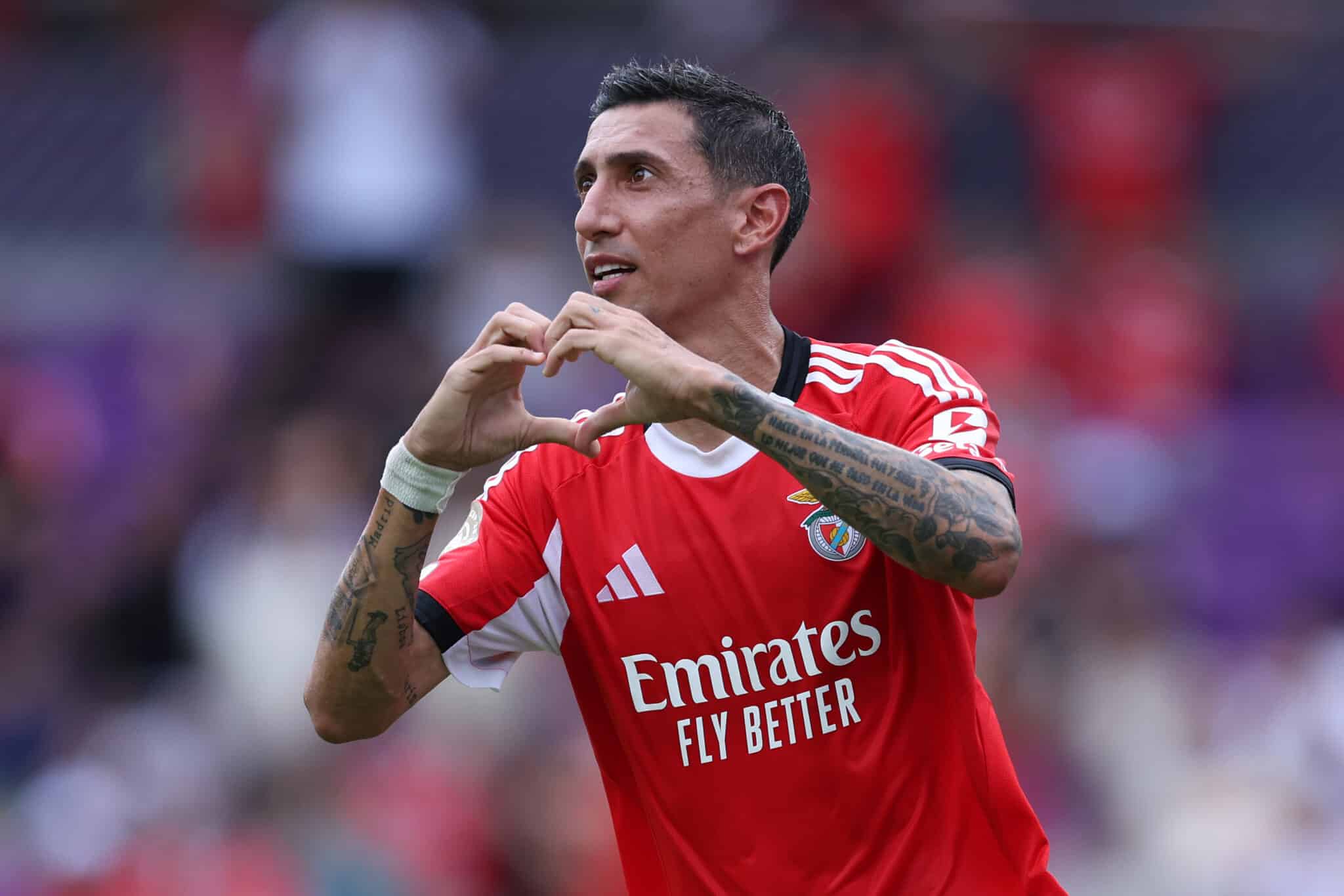 Benfica hoy Di María
