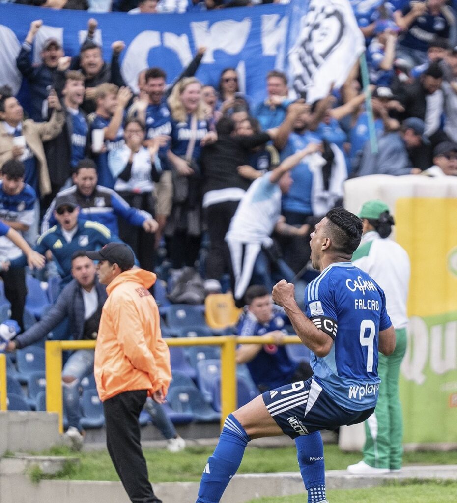 Radamel Falcao hoy es uno de los mejores jugadores que tiene Millonarios
