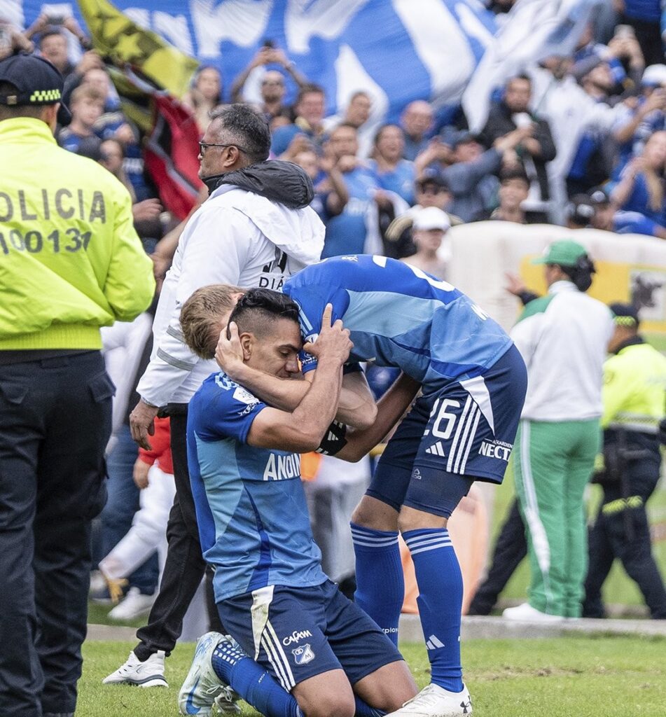 Fue autor del gol vs Independiente Santa Fe. 