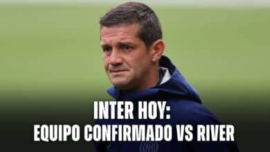 Inter hoy: equipo confirmado vs River