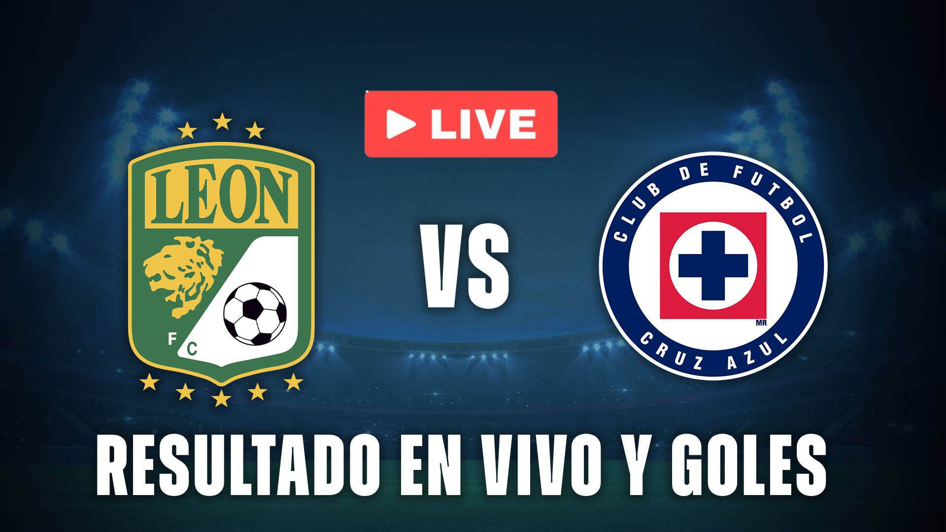 León vs Cruz Azul en vivo amistoso