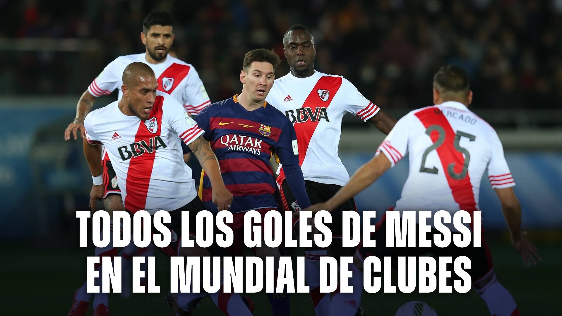 Goles de Messi en el Mundial de Clubes