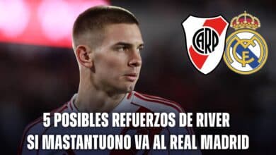 River hoy: posible reemplazo si vende a Mastantuono a Real Madrid