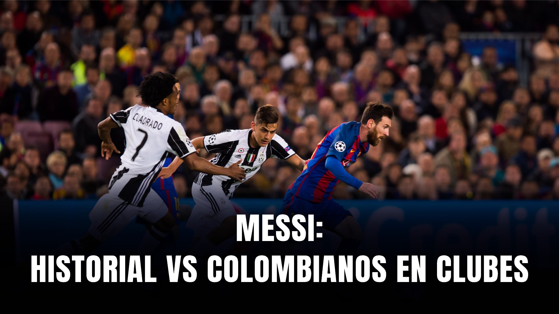 Messi vs colombianos clubes