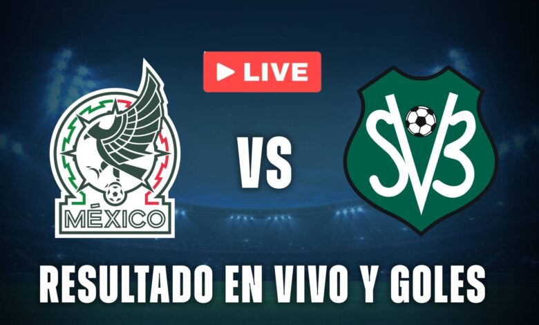 México vs Surinam resultado en vivo