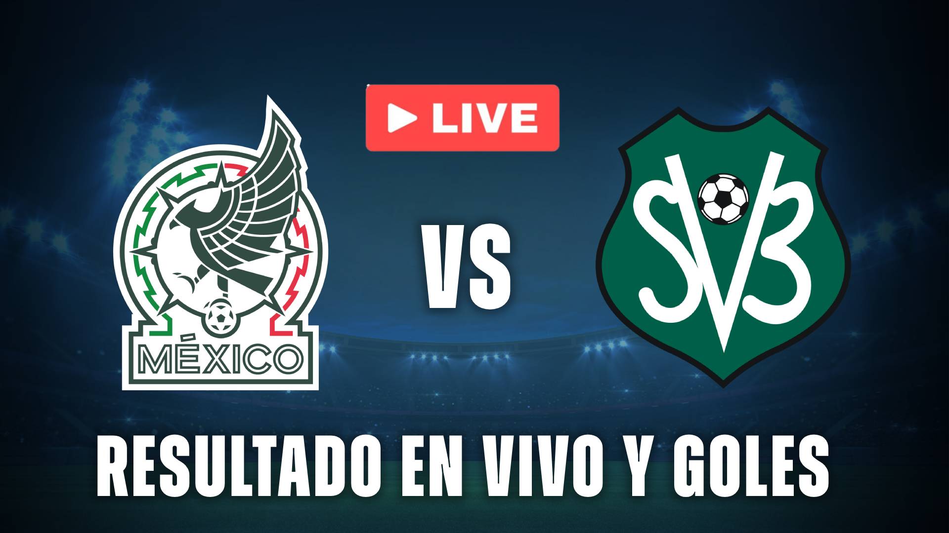 México vs Surinam resultado en vivo