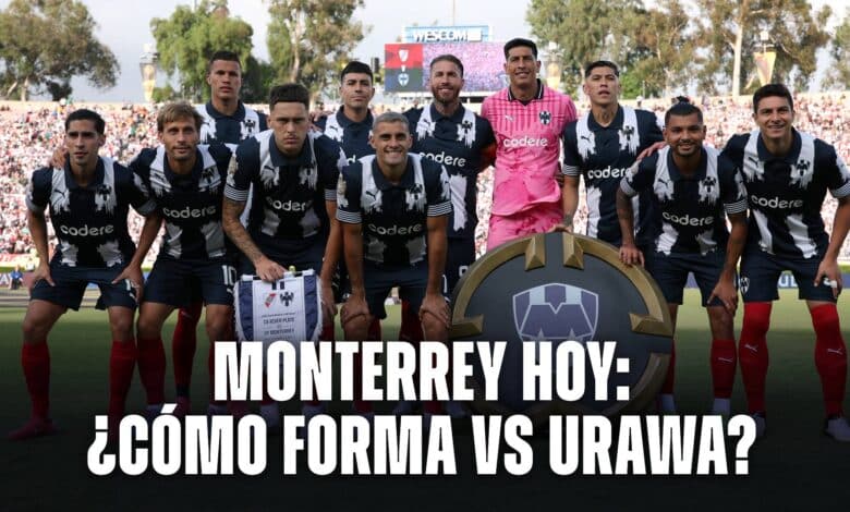 Monterrey vs Urawa; posible alineación