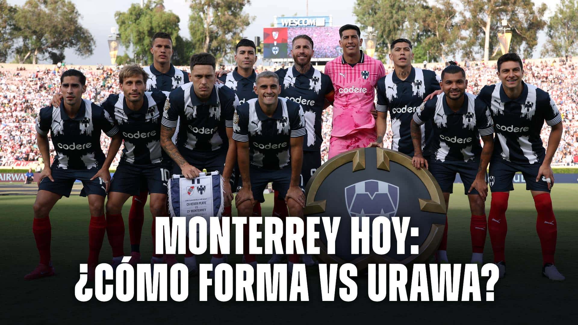 Monterrey vs Urawa; posible alineación