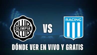 Olimpia vs Racing dónde ver en vivo