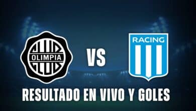 Olimpia vs Racing resultado en vivo
