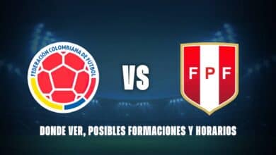 Colombia vs Perú: donde ver, probable formación y horarios