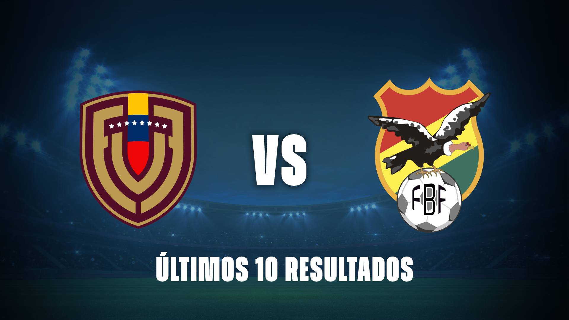 Venezuela vs Bolivia: últimos 10 resultados