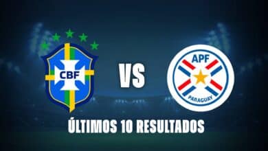 Brasil vs Paraguay: últimos 10 resultados entre ambos equipos