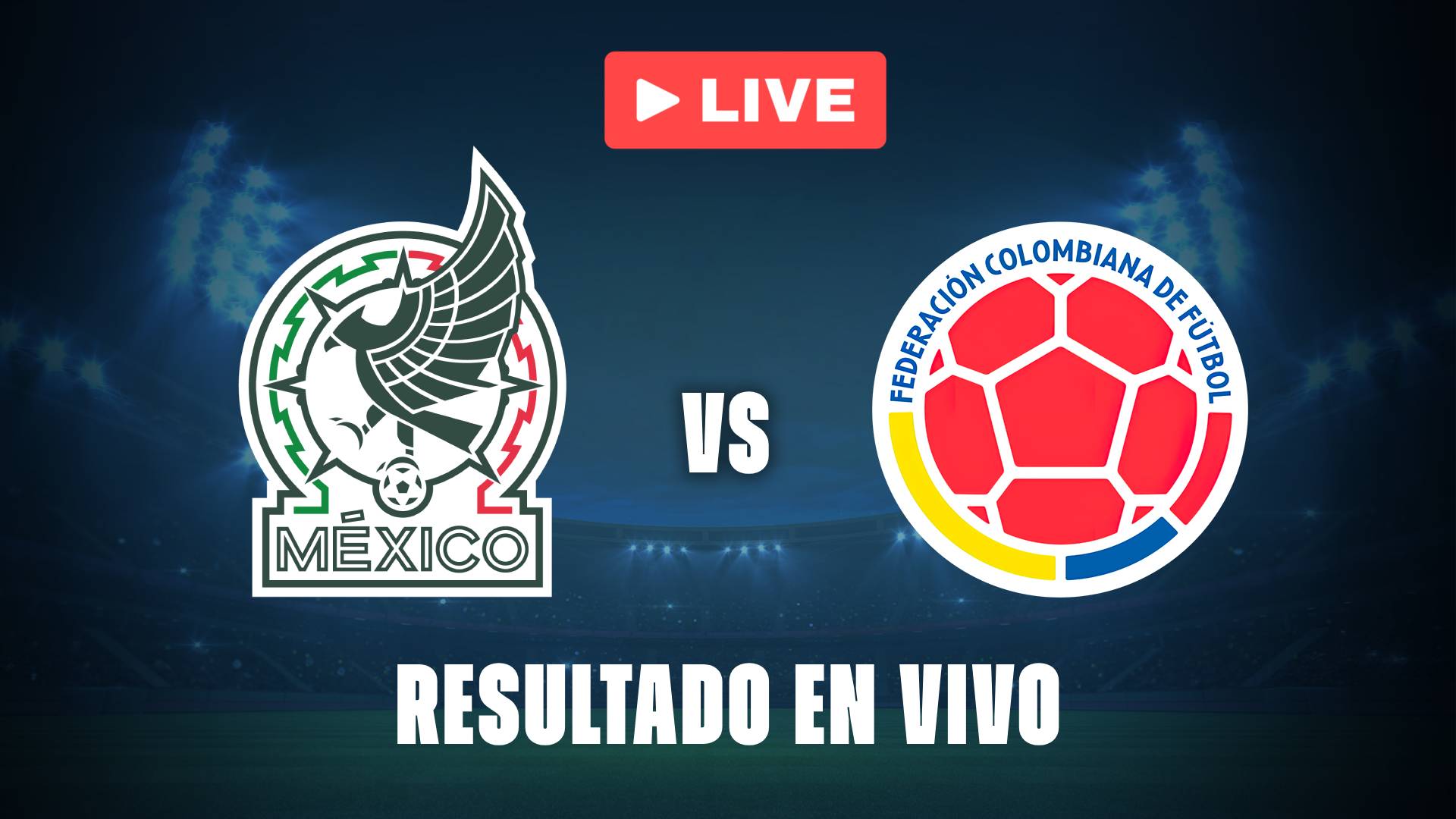 México vs Colombia femenino: resultado EN VIVO y estadísticas de este partido