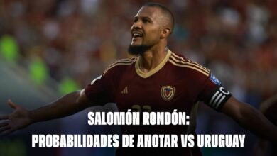 Salomón Rondón: probabilidades de anotar vs Uruguay por Eliminatorias