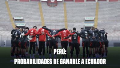 Perú: probabilidades de ganarle a Ecuador por Eliminatorias
