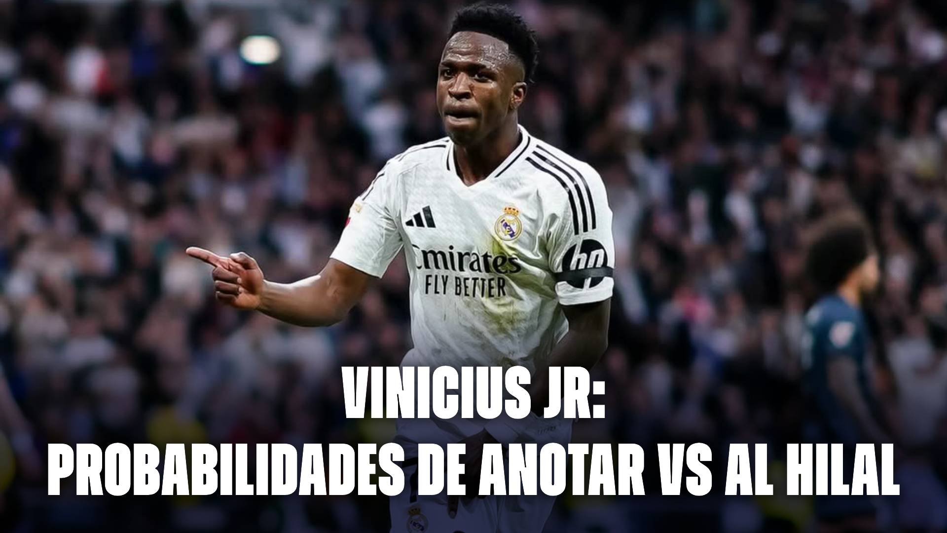 Vinicius Jr: probabilidades de anotar vs Al Hilal