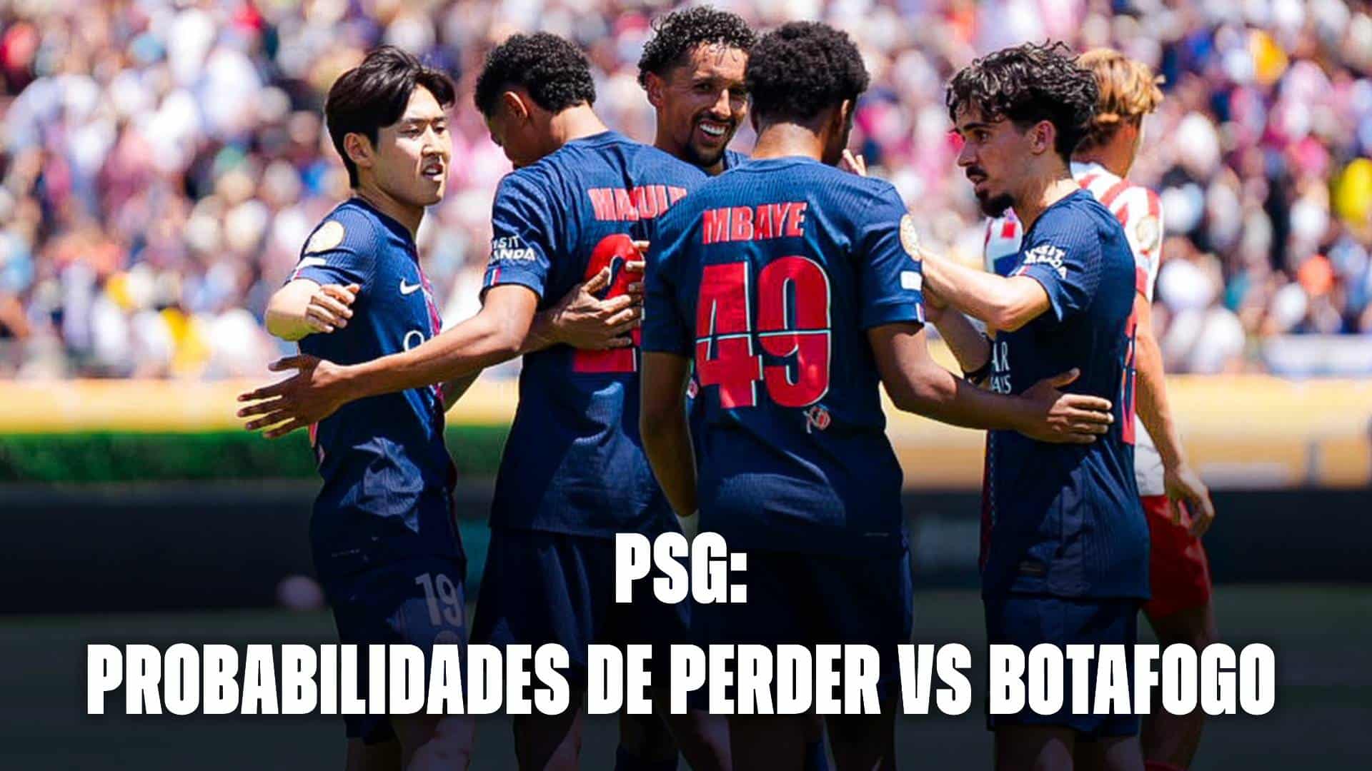 PSG: probabilidades de perder vs Botafogo en el Mundial de Clubes 2025
