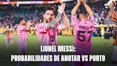 Lionel Messi: probabilidades de gol vs Porto
