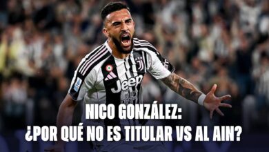 ¿Qué pasó con Nico González?: No juega en el Juventus vs Al Ain