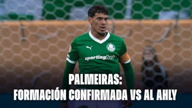 Palmeiras hoy: Formación confirmada vs Al Ahly