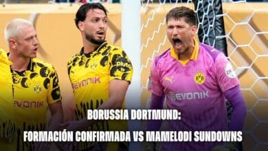 Borussia Dortmund hoy: formación confirmada vs Mamelodi Sundowns