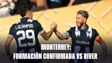 Monterrey hoy: formación lista vs River