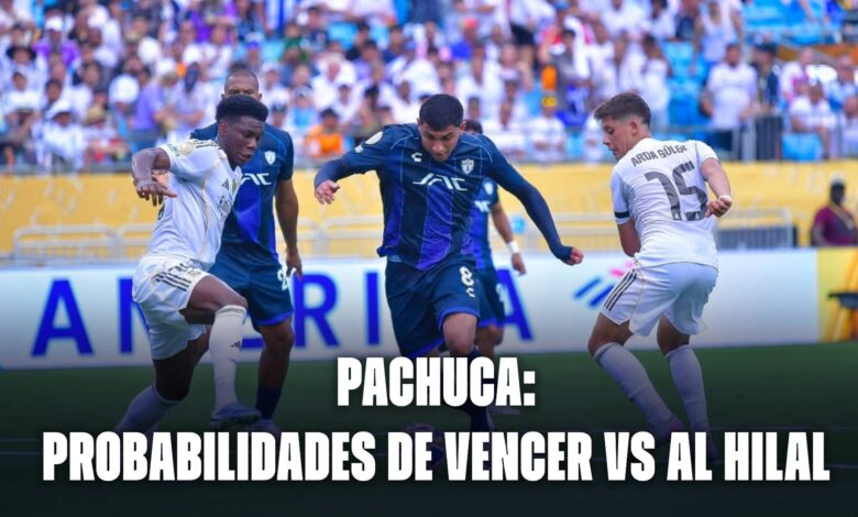 Pachuca: probabilidades de vencer vs Al Hilal en este Mundial de Clubes