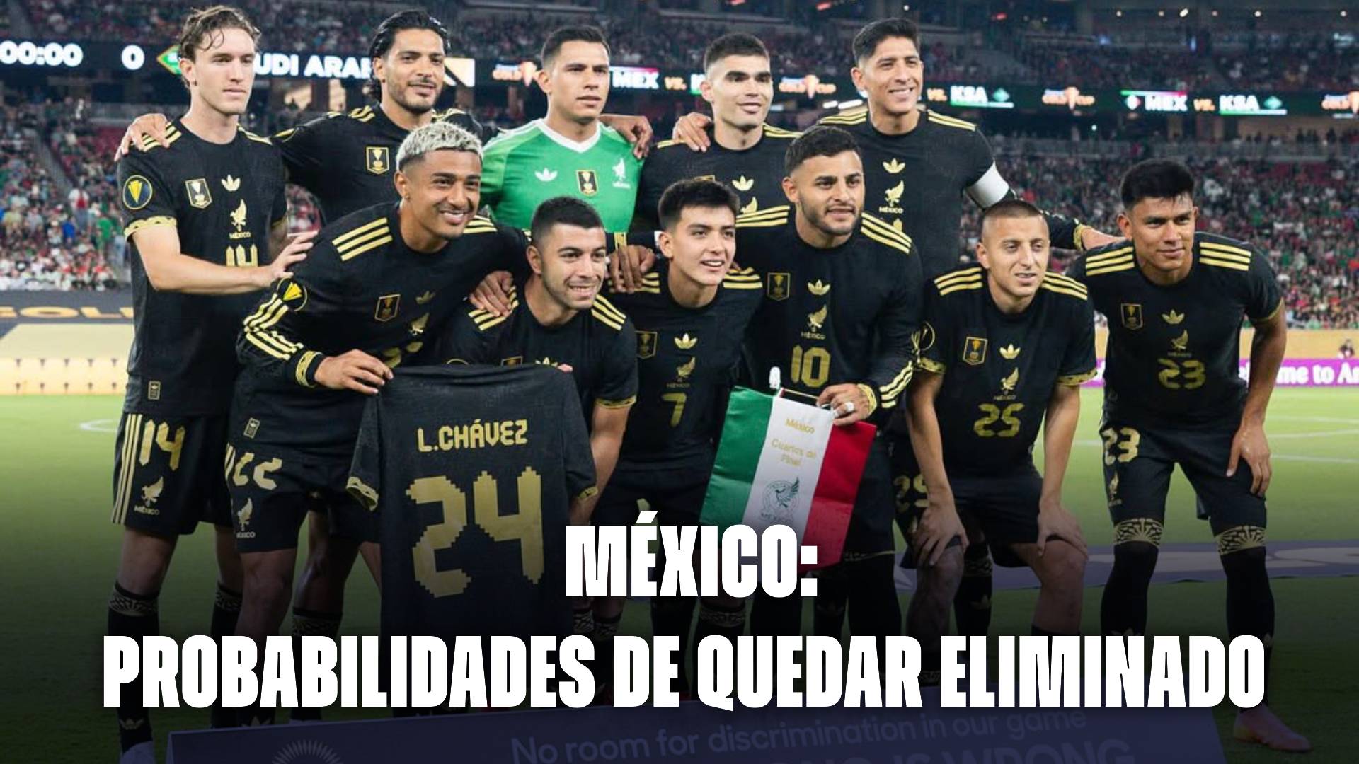 México: probabilidades de quedar eliminado vs Honduras en Copa Oro
