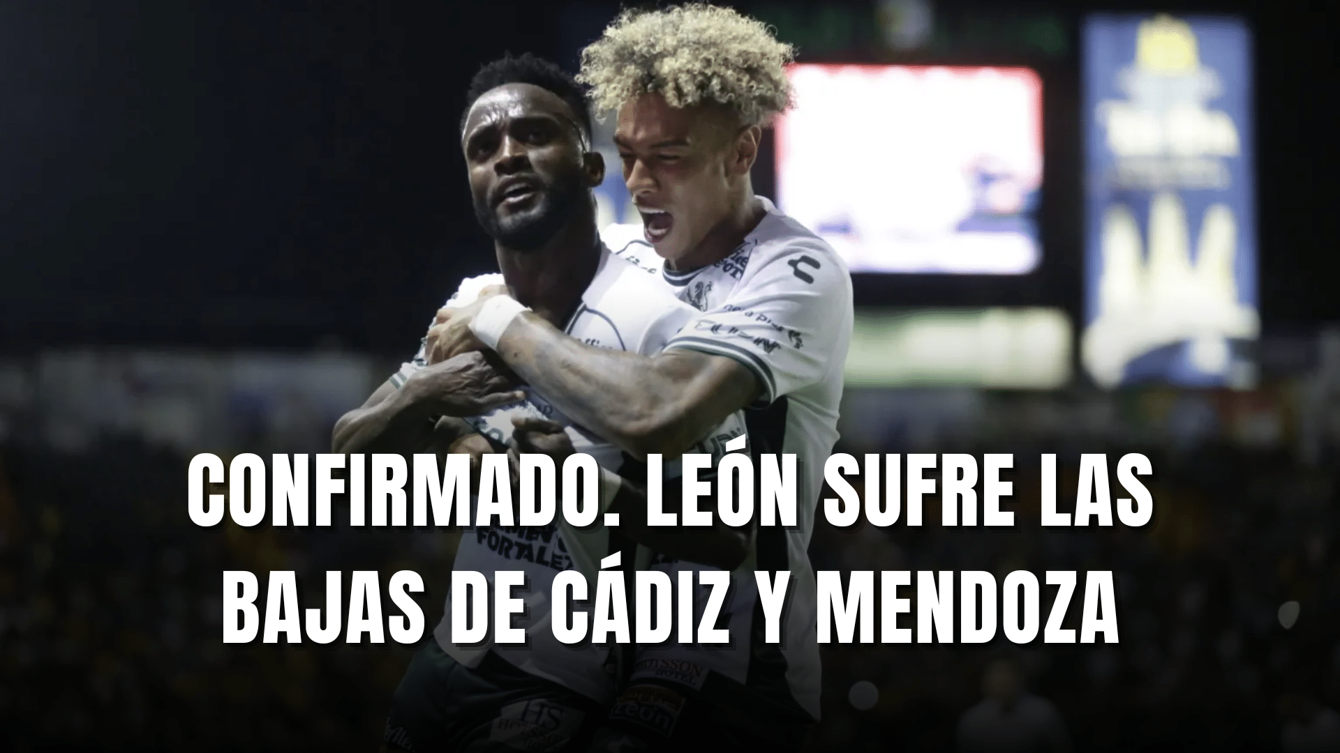 PORTADA_Confirmado Club León sufre bajas de Cádiz y Stiven