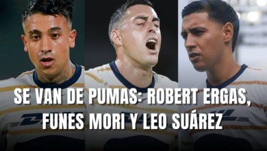 PORTADA_Confirmado se van de Pumas UNAM Ergas, Funes y Leo