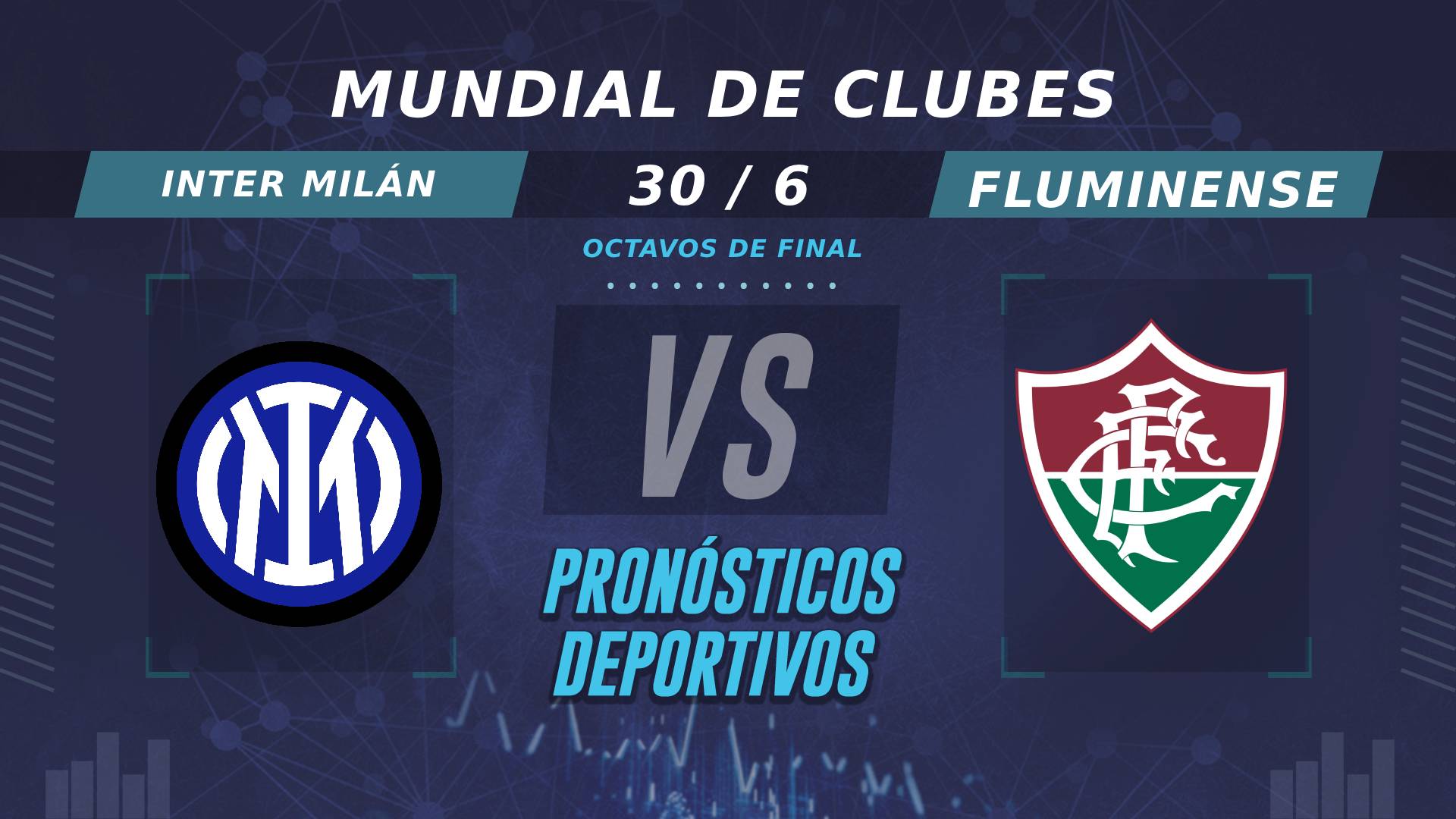 Inter Milán vs Fluminense: pronósticos de los octavos en el Mundial de Clubes