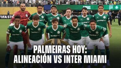 Palmeiras hoy: alineación vs Inter Miami