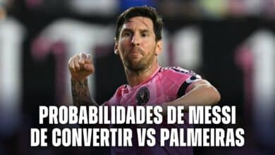 Probabilidades Lionel Messi vs Palmeiras