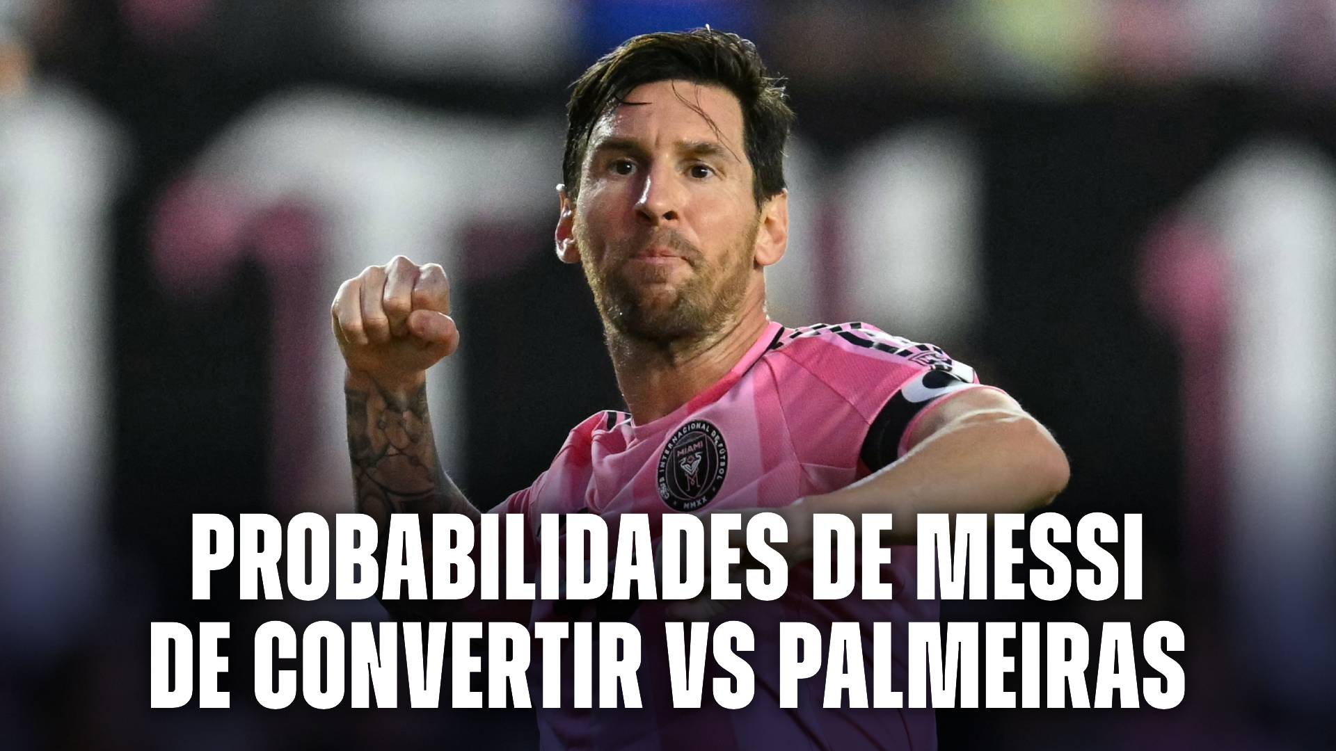 Probabilidades Lionel Messi vs Palmeiras