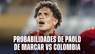 Probabilidades Paolo Guerrero vs Colombia