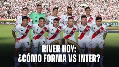 River hoy formación vs Inter