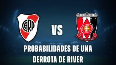 Probabilidades de una derrota de River vs Urawa Red Diamonds