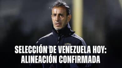 Selección de Venezuela hoy: alineación confirmada