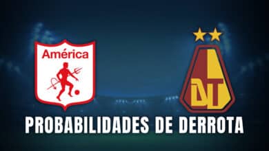 américa de Cali vs Tolima probabilidades