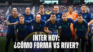 Inter hoy formación vs River en el Mundial de Clubes