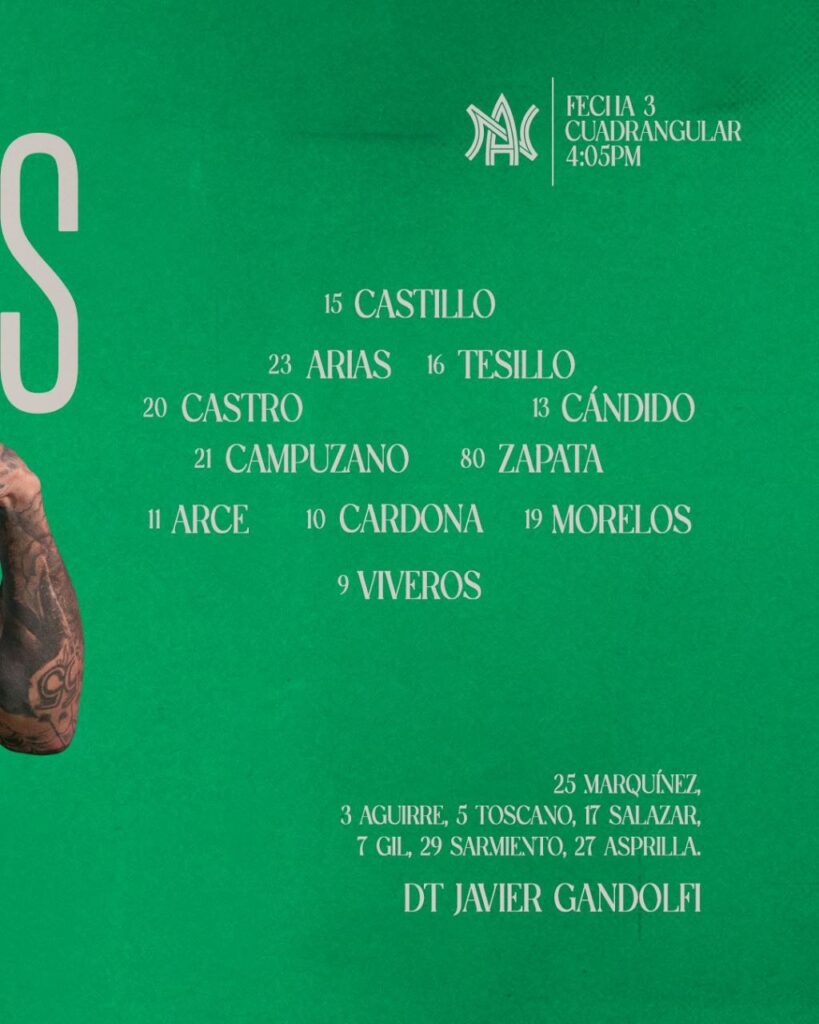 Atlético Nacional hoy