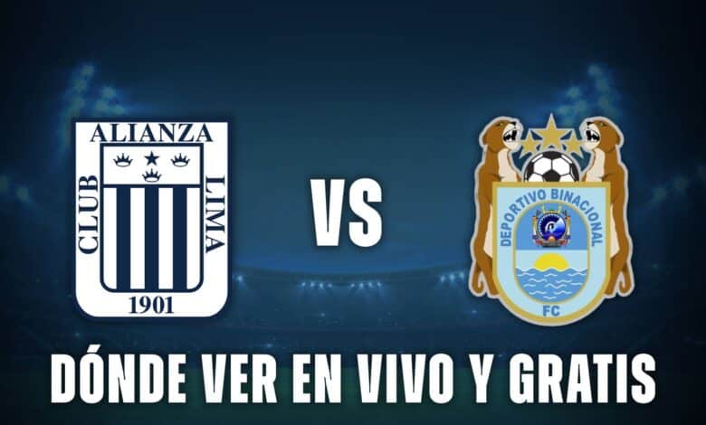 Alianza Lima vs Binacional en vivo