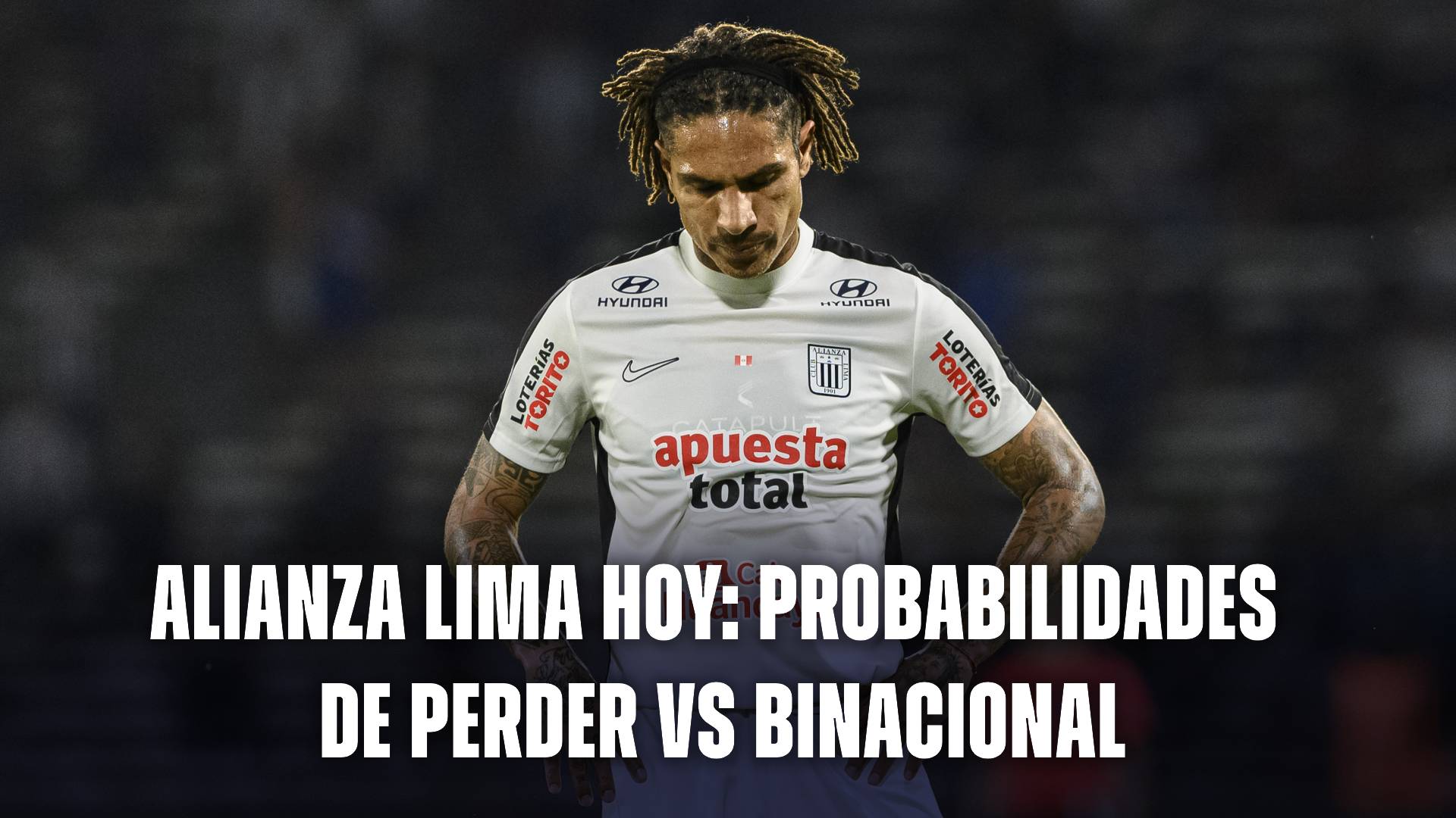 Probabilidades de derrota de Alianza Lima hoy vs Binacional